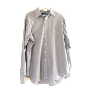Ralph Lauren Men’s plaid twill Cotton shirt Size L